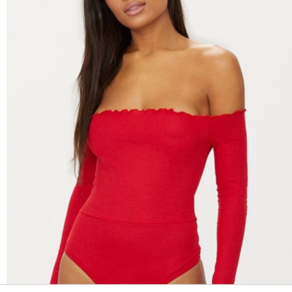 Off shoulder bodysuit